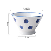 handcrafted ceramic dinner bowl