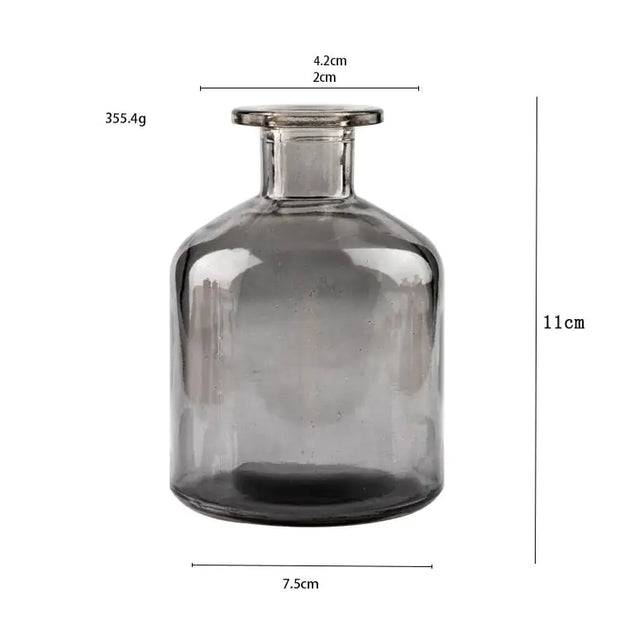 Scandinavian Glass Vase Decor