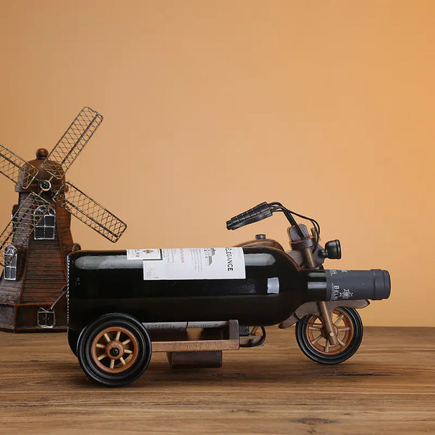 Motorcycle Wine Bottle Holder