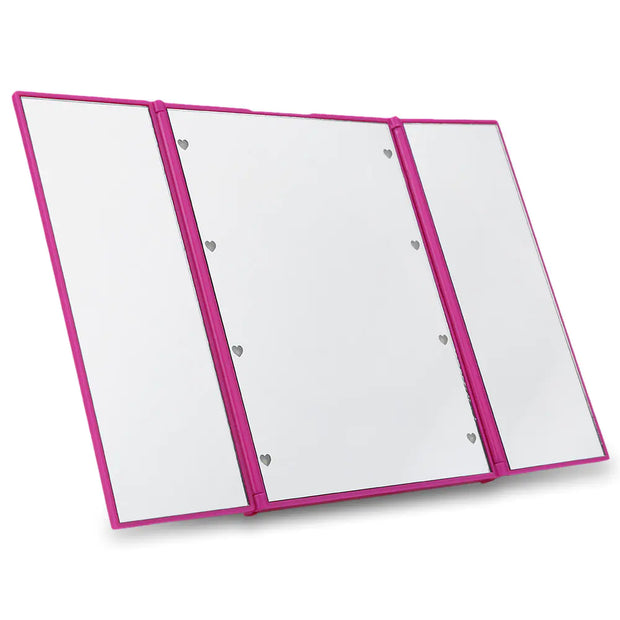 Folding Lighted Makeup Mirror
