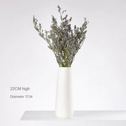White Hemp Rope Ceramic Vase