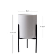 modern ceramic succulent pot