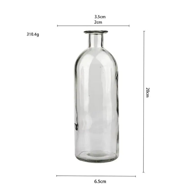 Scandinavian Glass Vase Decor