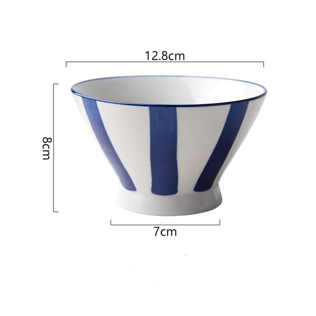 handcrafted ceramic dinner bowl