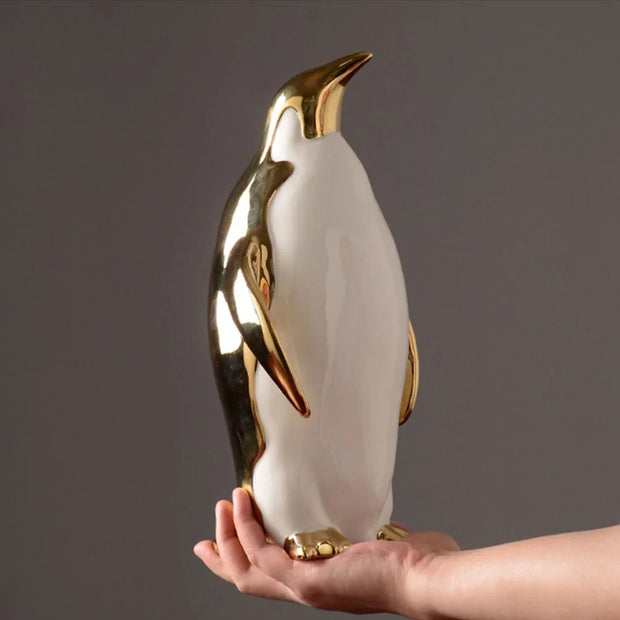 Penguin Sculpture for Living Room