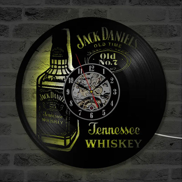 Vintage music wall clock