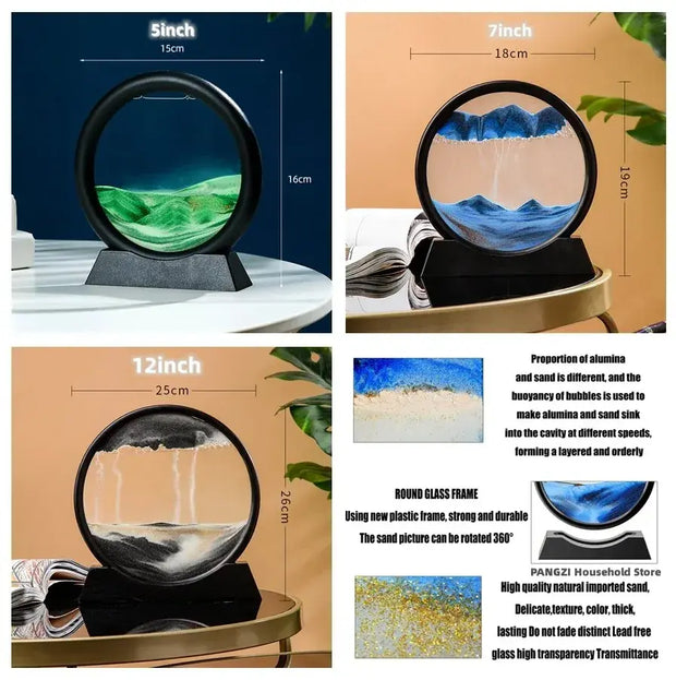Moving Sand Picture Frame