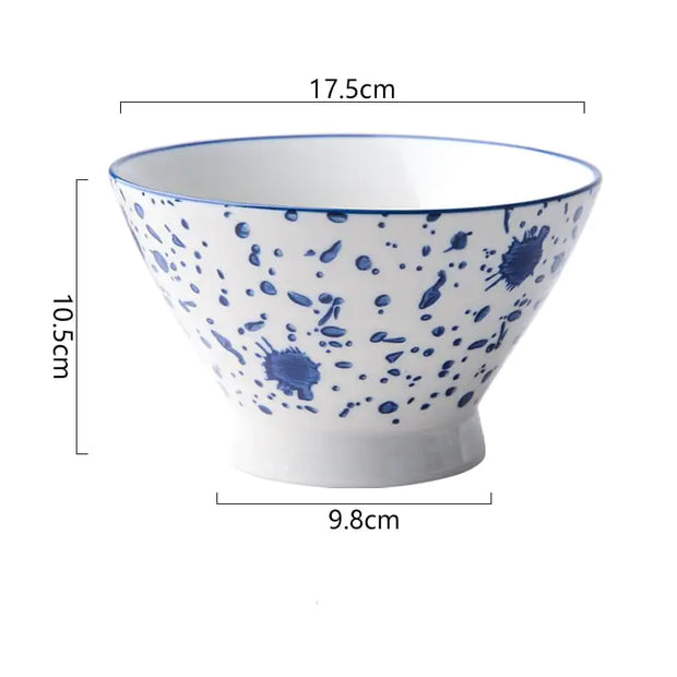 handcrafted ceramic dinner bowl