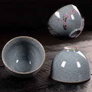 Handmade ceramic tea cups
