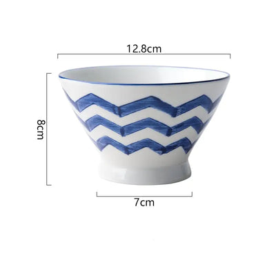 handcrafted ceramic dinner bowl