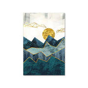 Modern Sun Wall Decor Print