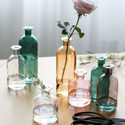 Scandinavian Glass Vase Decor