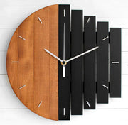 modern industrial wall clock