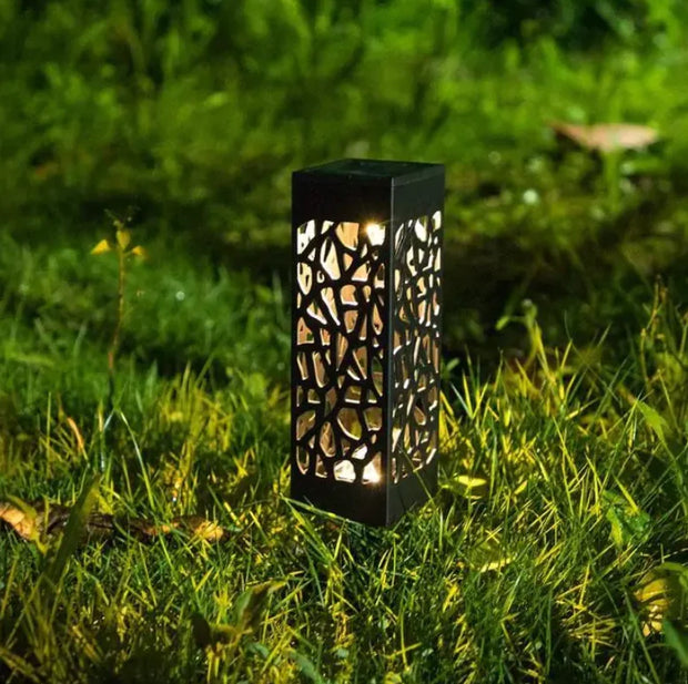 Vintage outdoor solar lamp