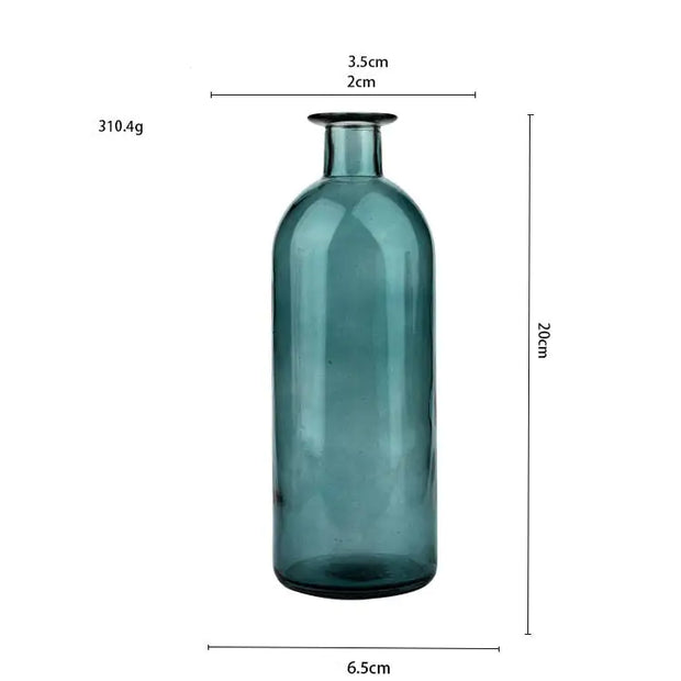 Scandinavian Glass Vase Decor