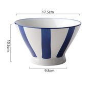 handcrafted ceramic dinner bowl