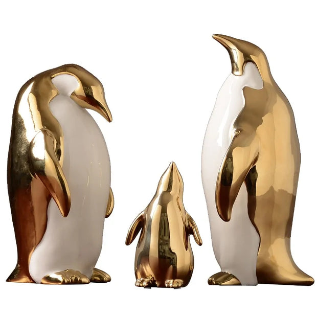 Penguin Sculpture for Living Room